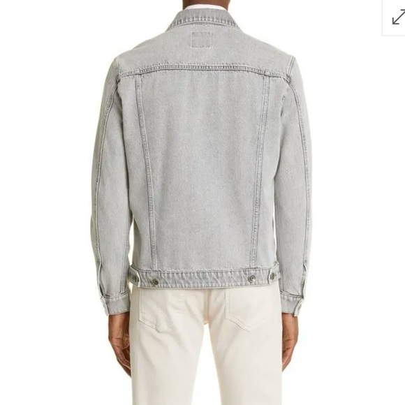 Eleventy Men's Gray Denim Jacket SIZE Large NWOT - Picture 2 of 6